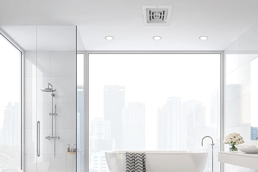 宝兰浴室中央热空调·嵌入系列——浴室案例效果图