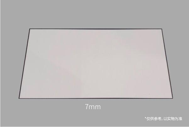 蜂窝大板·尼克白（板框异色·黑色窄边）7mm